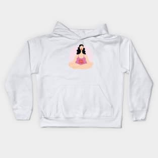 Girl Power Pink Kids Hoodie